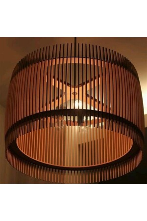 MNZ-Bohemian Rustic Retro Lamp Pendant Large صالة الشنابل عرض 50 طول 35 AVZ02 - Ferisa Home