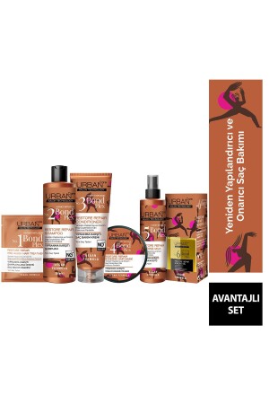 مجموعة رعاية الشعر من فائدة مكافحة ارتداء MNZ-Bond Plex - Vegan - Sulfate-free - Urban Care