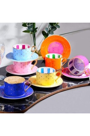 MNZ-Bone الصين فخمة الشاي البورسلين و نيسكاف كوب مجموعة fnc-12 - Kosova