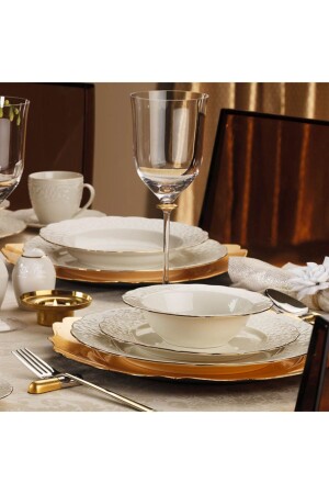 (MNZ-Bone Irem) 81 قطعة عشاء (Seter boneirem) - Kütahya Porselen