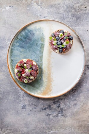 MNZ-Bonna 2-piece Fium Hygge Plate 22 سم FIUHYG22DZ-2 - Bonna Porselen