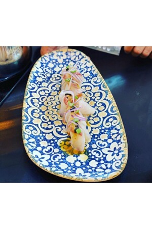 MNZ-Bonna Alhambra 36 سم طلاء مستطيل Vago سلسلة ALHVAO36DT - Bonna Porselen