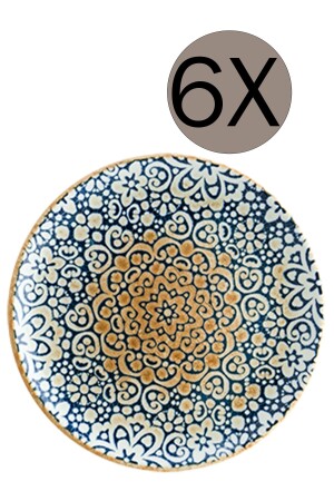 MNZ-Bonna Alhambra Series 6-piece Serving plate 27 سم A0020 - Bonna Porselen