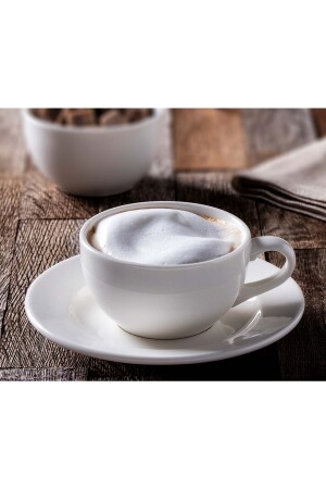 كأس كابيكينو و صاكر من قبل (MNZ-Bonna Rıta Cappıccino Cup) لـ 6 أشخاص - Bonna Porselen