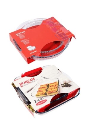 MNZ-Borcam مربع قطعين + صندوقة دائرة قطعين 192928 - Paşabahçe