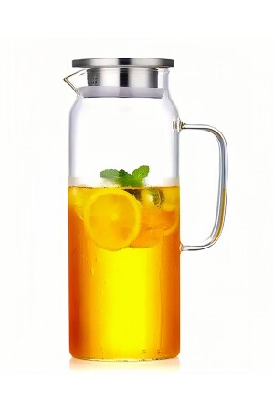 جنجرة زجاجية من مادة MNZ-Borosilicate 2 ليترات - Vivien Home