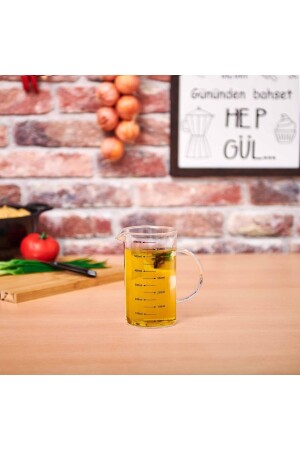 كوب قياس الزجاج من MNZ-Borosilicate - 600 مل 01SNR027-1 - Paçi