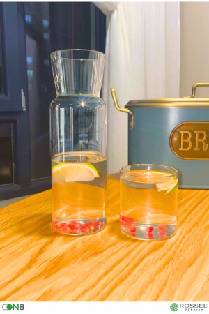 MNZ-Borosilicate Bedside Jug نسخة BLS-SRH09 - Rossel Premium