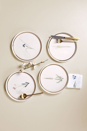 MNZ-Botanical 4 Piece Cake Set 21 سم TYC00564387022 - Porland