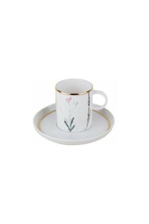 كوب قهوة من نوع MNZ-Botanical Coffee Cup مع صوص 80cc 04ALM005075 - Porland