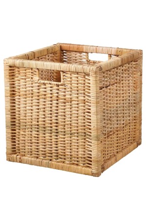 MNZ-Branas Box Basket راتنان خفيف بني 32x34x32 سم IKEA99990619 - IKEA