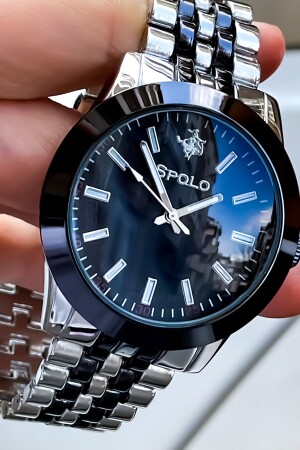 ساعة الذراع للرجال الأصلية من علامة MNZ-Brand مع سوار هدية ÜSPOLO30 - S.POLO