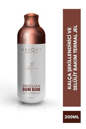 MNZ-Brazilian Bum Bum Hip Shaper و gel حراري مضاد للخلايا - Mesoxy Laboratoires