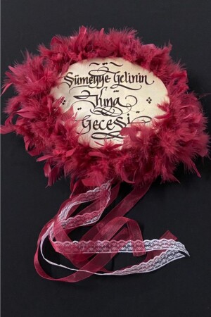 التامبورين من طراز MNZ-Bridal 30 سم رسم الخطوط الرصاص والرصاص المزخرف من طاولة الحنينة ليلة الزفاف لا غنى عنه - ZEYMERADE