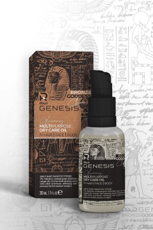 MNZ-Bronze Goddes قاعدة مشرقة ومستقبلات جافة زيت للاستخدام اليومي 30 مل قاعدة زيت جافة - Piar Genesis