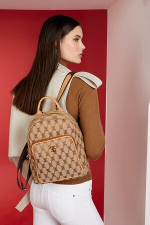 حقيبة ظهر نسائية من نوع MNZ-Brown 05PO22Y1635 - Pierre Cardin