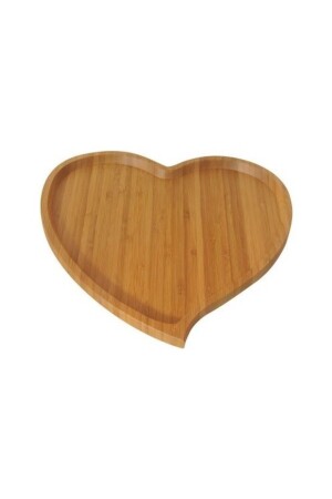 MNZ-Brown Large Amor Heart Tray B2314 - Bambum