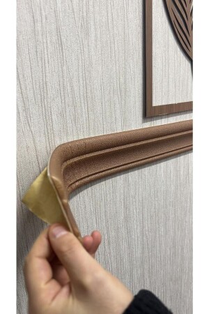 MNZ-Brown Plain 8cm-115cm صبغة صبغة صبغة - Renkli Duvarlar