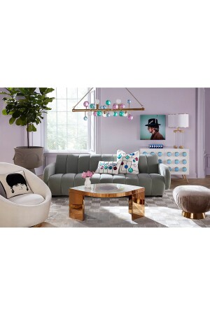 MNZ-Bubble Linear Chandelier Vis-21 - VİSENTE HOME