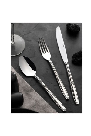 MNZ-Buket Plain 36 قطعة مربعة قناصة كعكة سكين 2019ST0001316 - Nehir