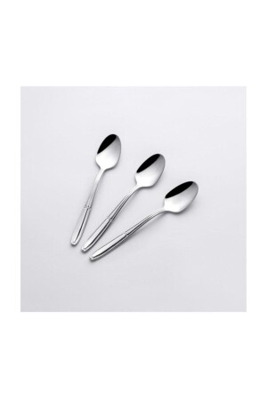 MNZ-Buket Plain Set من 12 ملعقة شاي nehir-buketcaykasık - Nehir