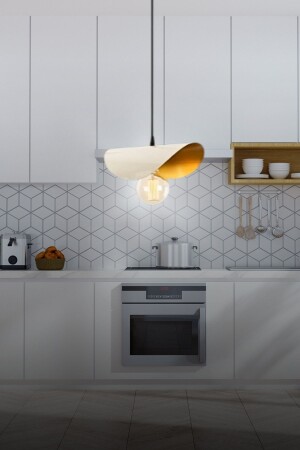 MNZ-Büklüm واحد أبيض - غرفة النوم - غرفة المعيشة - المطبخ - القاعة AVS0314 - Avislight Aydınlatma