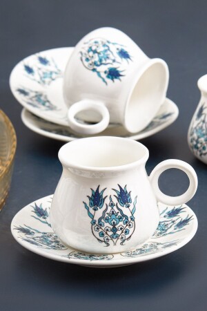 MNZ-Bursa مجموعة من 6 كوبات قهوة 90 مل 153 03. 06. 5678 - Karaca