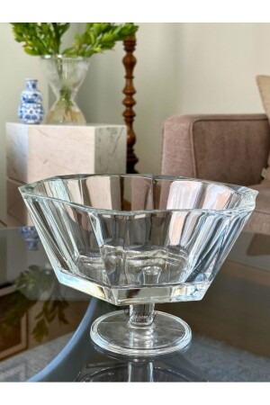 MNZ-Busayhome عاري العكس سلسلة زجاجية قدم كريستال كأس الخدمة كأس العرض كأس الفاكهة TYCR3SBIKN16891598 - Paşabahçe