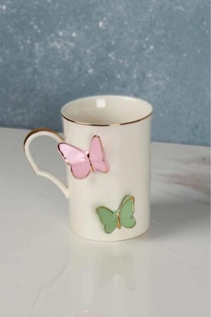أسلوب من طراز MNZ-Butterfly Embossed Mug 8681922000051 - AROW