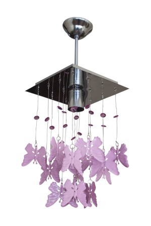 MNZ-Butterfly Pink غرفة الأطفال شمعة DL680 - D-light