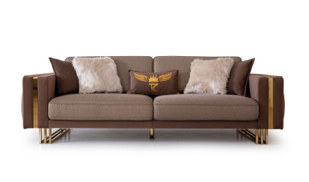 MNZ-CaddeYıldız Gold Sofa V2 - Cadde Yıldız