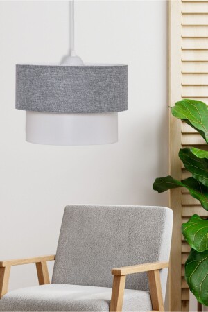 MNZ-Cake Gray Pendant شمعية P5087S4785 - EvLight