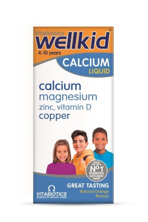 MNZ-Calcium Liquid 150 مل - Wellkid