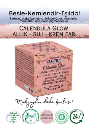 MNZ-Calendula Glow Moisturizing - مضاد أكسيدات - مصالح الحليب الشمسية - 
