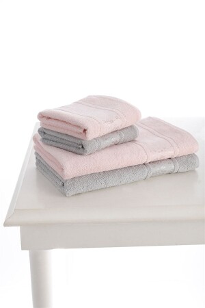 MNZ-Camellia أفضل مجموعة حمام مجموعة رمدية وردي كاميليا رمدية وردي أفضلS - Özdilek