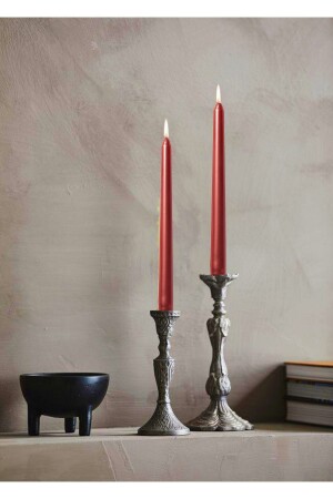 شمعة MNZ-Candle 5 قطع حامل شمعة شمعة للكرنبية غطاء جسم طويل - Willuxe