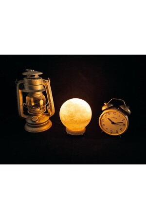 MNZ-Çankırı صخرة الملح المُسطح الكرة المُملح ضوء GK0002 - TuzAvm