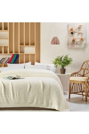 MNZ-Cap2101 غطاء خياط طبيعي واحد بيج CAP2101 NATUREL-M41-R9 - Betires Home