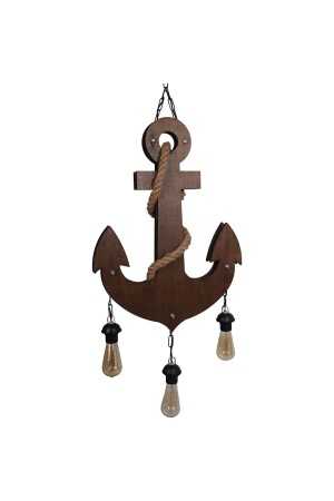 MNZ-Çapa 3 قطعة حبل رستيك شمعة خشبية حجم كبير QBQVEAVİZE5 - Vedemo