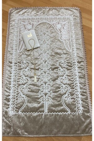 MNZ-Cappuccino خليط صلاة رطبة 3 قطعة حزمة العروس عروسة - Ayhanhome