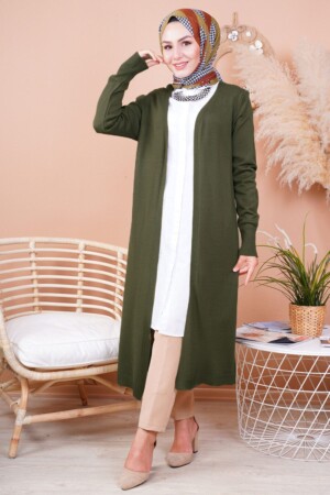 كاكي الموسمية للمرأة من MNZ-Cardigan - Fy Giyim