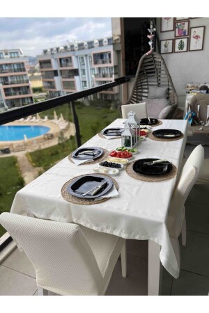 MNZ-Carine Black 27 سم. 6 أطباق خدمة لـ 6 أشخاص. - Luminarc