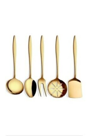 MNZ-Carmen طين الذهب التيتانيوم الخدمة مجموعة 5 قطع CMDSSÇ03 - BRONDOFF