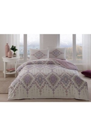 (MNZ-Carmine Lila Battal Boy King Duvet Cover Set King Duvet Cover kng3 - Taç