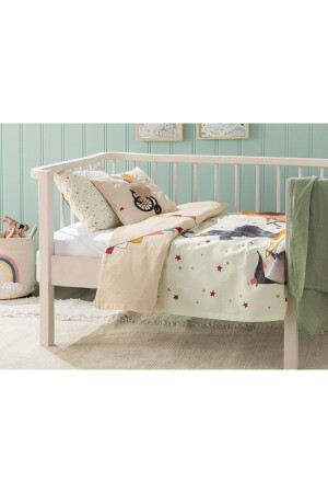 (MNZ-Carnival Cotton Baby Pike) 100 × 150 سم (بيج) - English Home