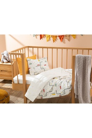 MNZ-Cars القطن طفل غطاء غطاء غطاء 100x150 سم بيج 10037113 - English Home