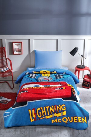 (MNZ-Cars Champ Disney) مرخصة لطفلة واحدة (بالطقم 160x220) - Özdilek