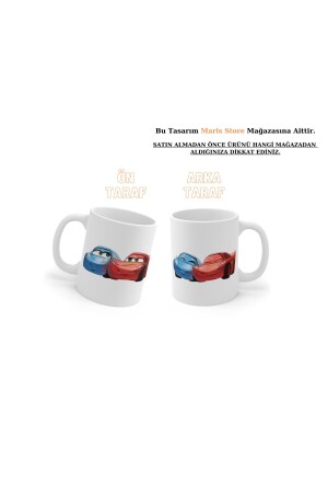 (MNZ-Cars Lightning McQueen و Sally Gift Cup) (مقطع واحد سيتم إرساله) - MARİS STORE