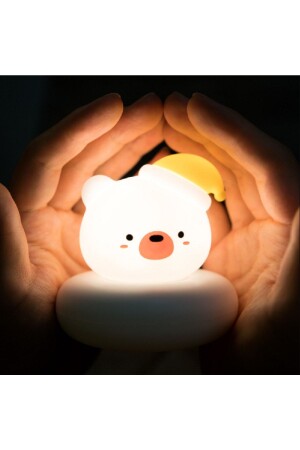 مصباح مكنسة (MNZ-Cartoon) أدى مصباح الليل مصباح USB للمنزل غرفة نوم الأطفال مصباح HC-ALK235 - hediyeconcepti