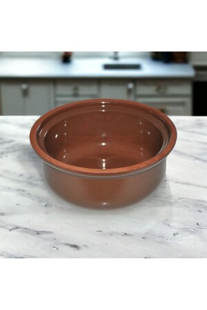 MNZ-Casserole متوسط 2500ml بني مشمس بالكامل بدون غطاء - Viapot